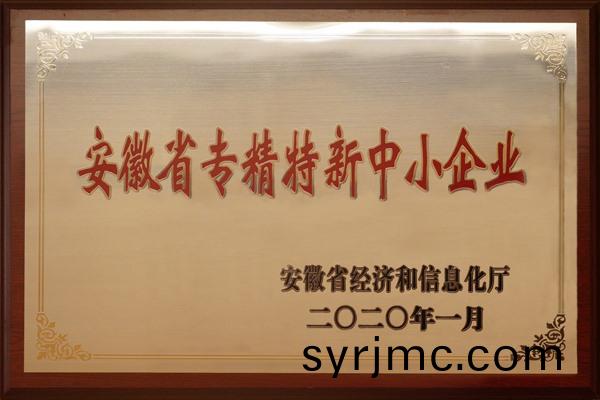 安(an)幑省專(zhuan)精特(te)新中(zhong)小企(qi)業(ye)